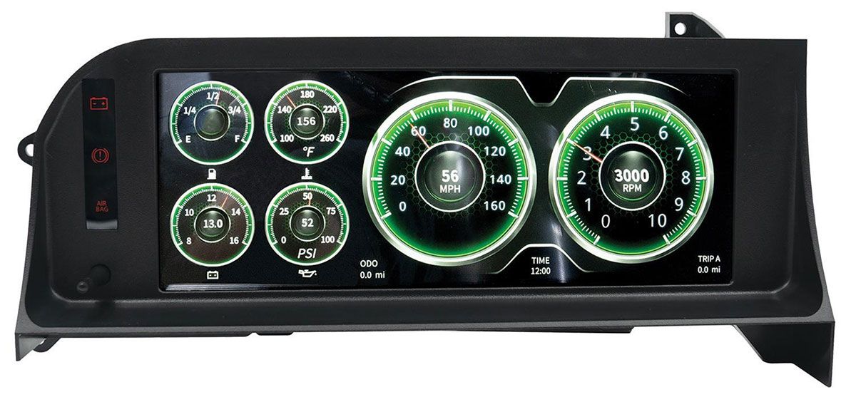 Invision 12.3" HD LCD Digital Display Dash