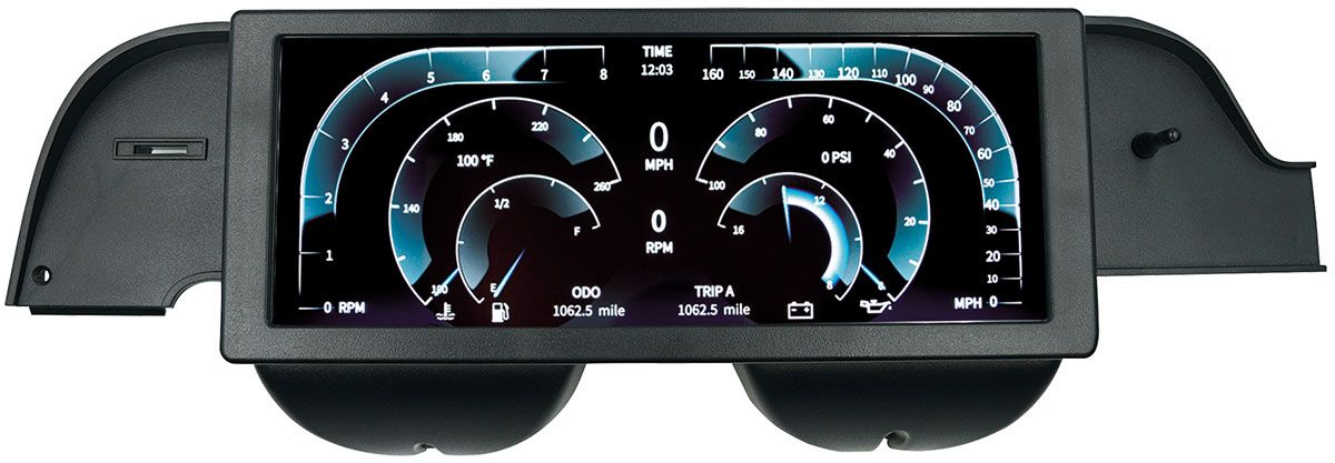 Invision 12.3" HD LCD Digital Display Dash AU7011