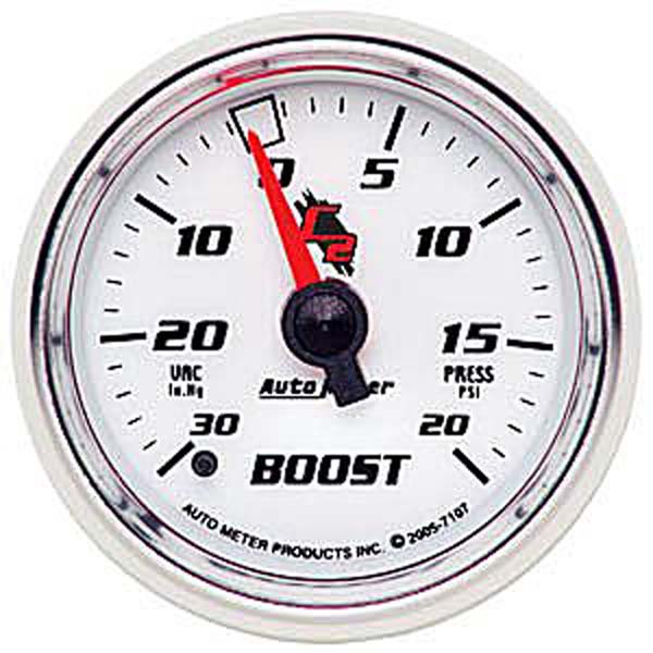 C2 Series Boost/Vacuum Gauge AU7107