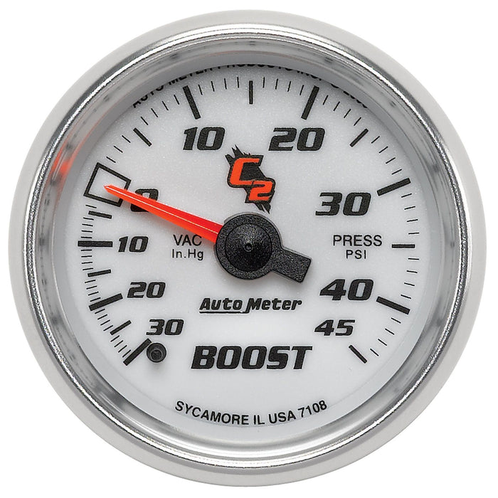 C2 Series Boost/Vacuum Gauge AU7108