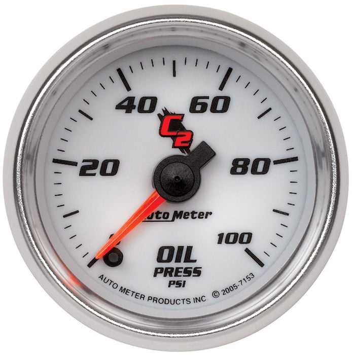 C2 Series Oil Pressure Gauge AU7153