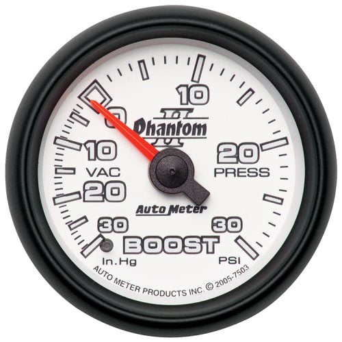 Phantom II Series Boost/Vacuum Gauge AU7503