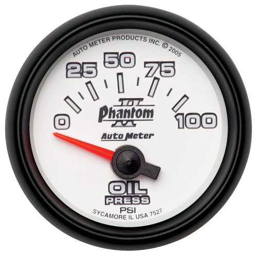 Phantom II Series Oil Pressure Gauge AU7527