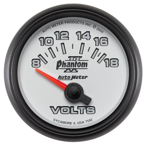 Phantom II Series Voltmeter Gauge AU7592