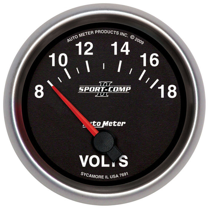 Sport-Comp II Voltmeter Gauge AU7691