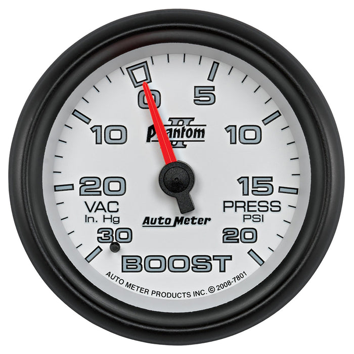 Phantom II Series Boost/Vacuum Gauge AU7801