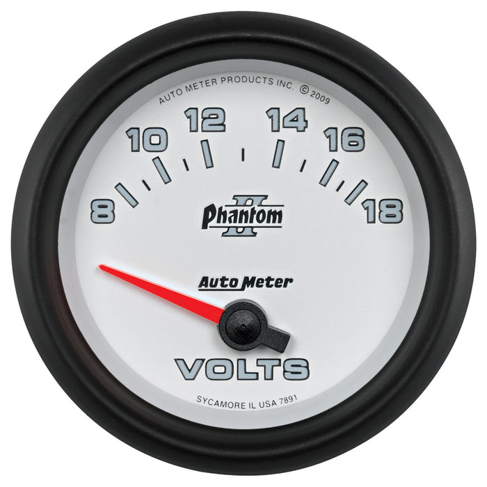 Phantom II Series Voltmeter Gauge AU7891