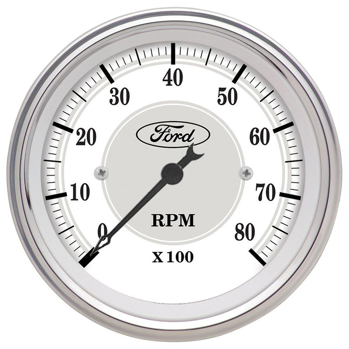 Ford White Masterpiece Tachometer AU880088