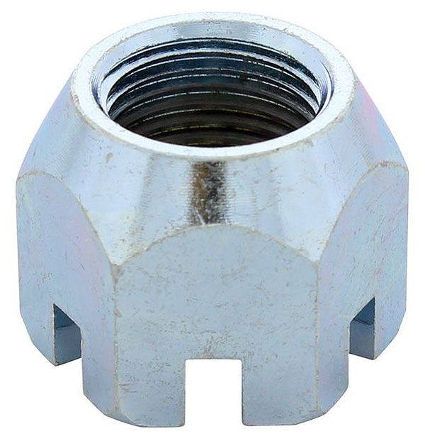 Perch Bolt Castle Nut 5/8"-18 Zinc Steel BD1148-A