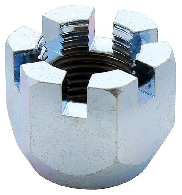 Perch Bolt Castle Nut 5/8"-18 Zinc Steel BD1148-A