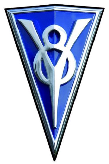 Bob Drake V8 Grille Emblem BD40-8221