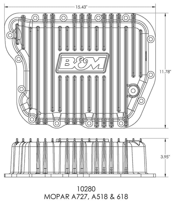 Cast Aluminium Deep Pan BM10280