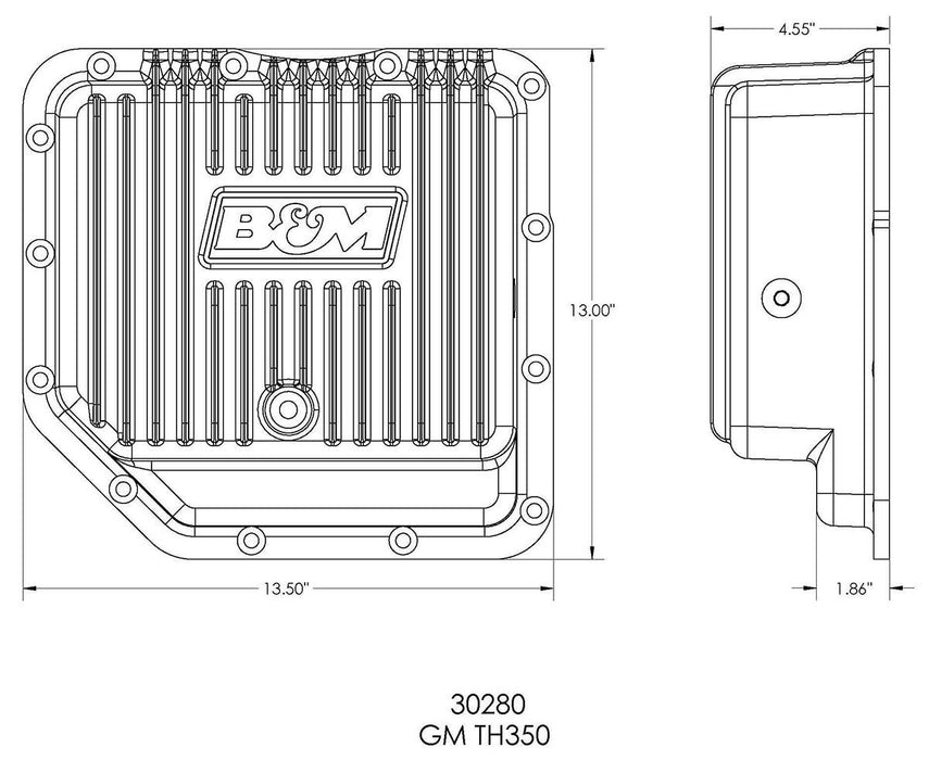 Cast Aluminium Deep Pan BM30280