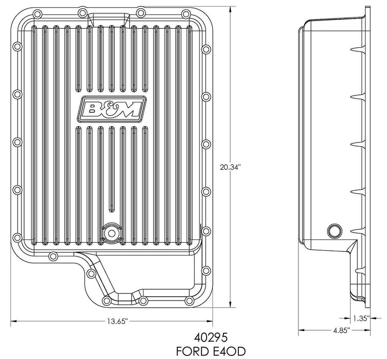 Cast Aluminium Deep Pan BM40295