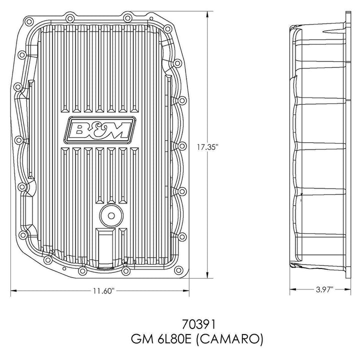 Cast Aluminium Deep Pan BM70391