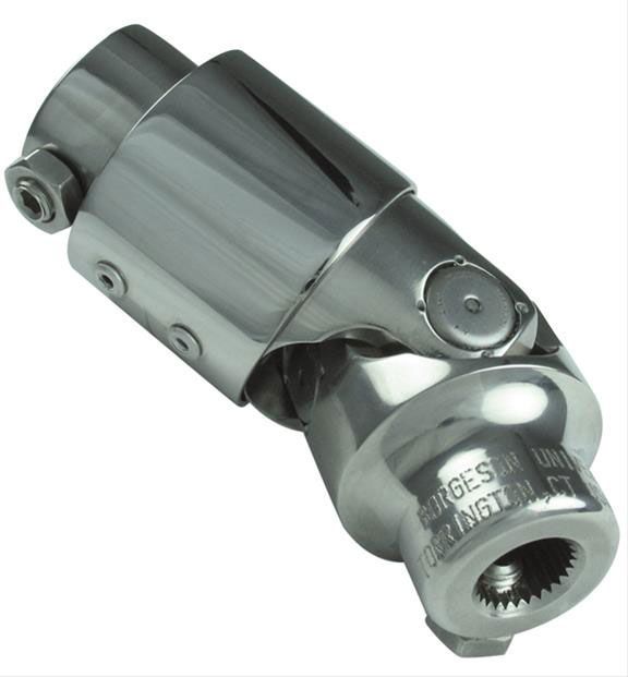 Borgeson Polished Stainless Steel Vibration Reducer/Universal Joint Combination