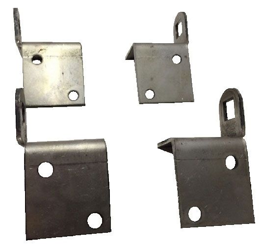 Brookville 28-31 Pickup Bed Tailgate Hinges (4 Piece Set) BRA-961A