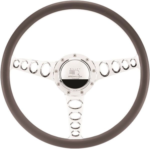 15.5" Billet "Outlaw" Steering Wheel BS34445