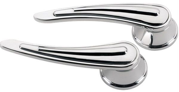 Rail Interior Door Opening Handles - Polished BS45328