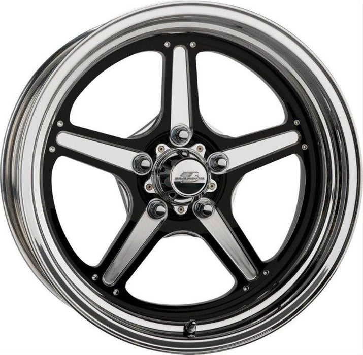 Street Lite Wheel 15" x 4" - Black BSBRS035406522N