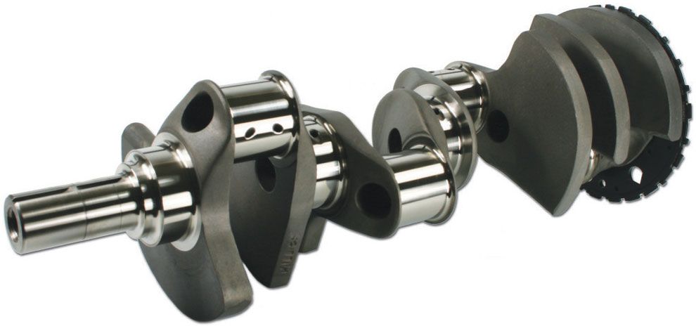 Magnum 4340 Forged Crankshaft 4.250" Stroke, 2.559" Mains, 2.100" Pins CA5PP31T-