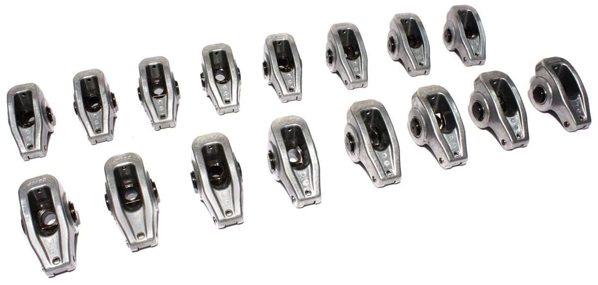 High Energy Die Cast Aluminium Roller Rocker Arms 7/16" Stud Dia, 1.73 Ratio CO1