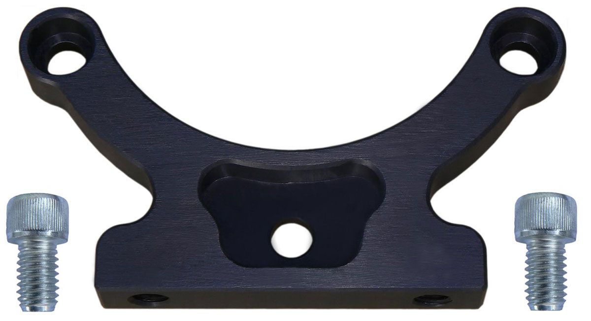 Flat Surface Mounting Bracket - Black Anodised CV495-B