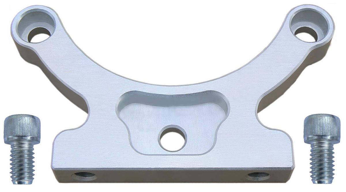 Flat Surface Mounting Bracket - Clear Anodised CV495