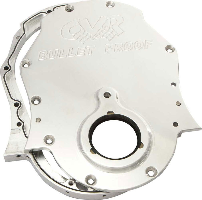 2 Piece Billet Timing Cover - Clear CVRTC2454CL