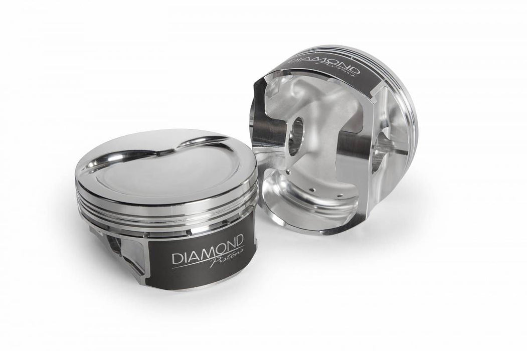 LSA Dish Top Forged Pistons With Rings D1LSA-4075-R1-8