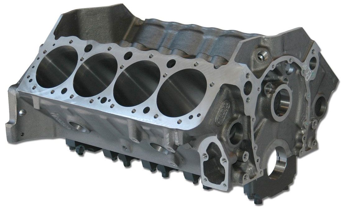 Dart SHP Cast Iron SB Chev Engine Block with 4-Bolt Ductile Caps DA31161211