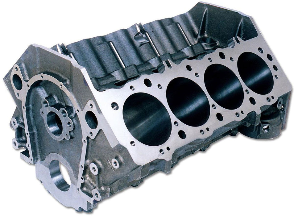 B/B Chev Big M2 Competition Engine Block, 4.500" Bore, 9.800" Deck, 4-Bolt Main