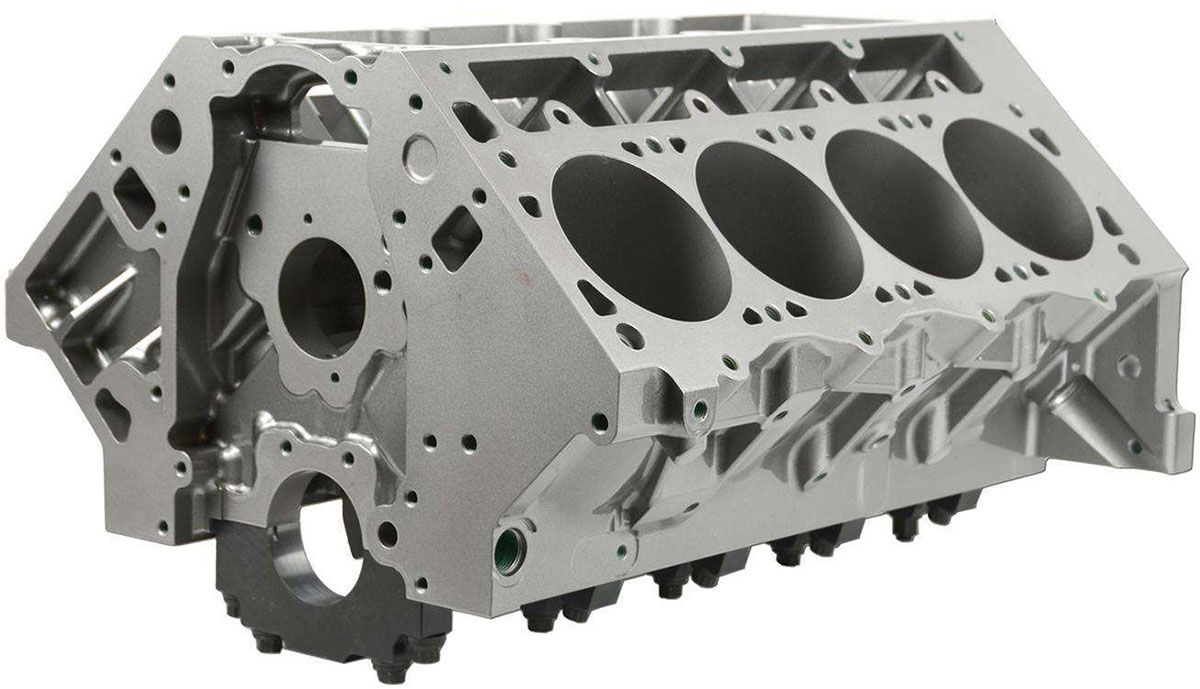 LS Next SHP Cast Iron Engine Block 4-Bolt Steel Caps DA31837211