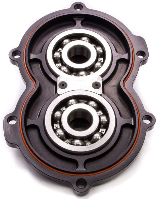 Billet Aluminum Rear Cover With Bearings - Black DMI-RRC1386B