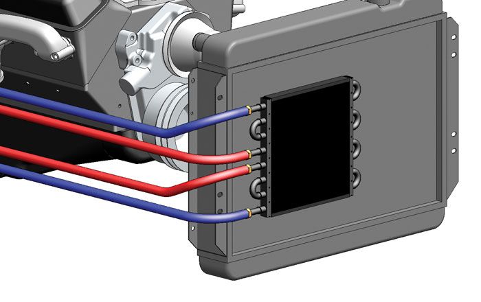 Dual Circuit Tube & Fin Cooler DP13302