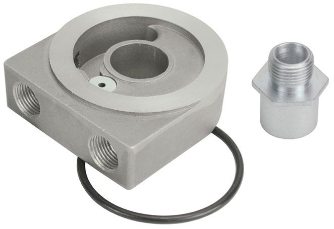 Derale Low Profile Sandwich Adapter Kit With Pressure Relief DP25774