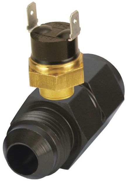 Derale Premium Series In-Line Fluid Thermostat -8AN x -8AN DP35026