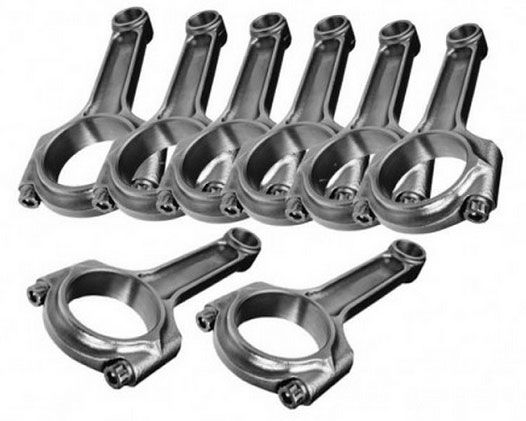 SB Chev 350 Forged I-Beam Conrod Set EACSIR6000BBLW