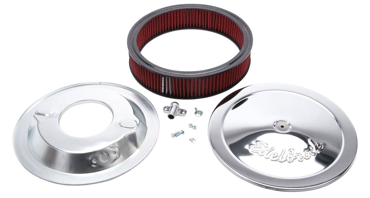 Pro-Flo Chrome Round Air Cleaner ED1224