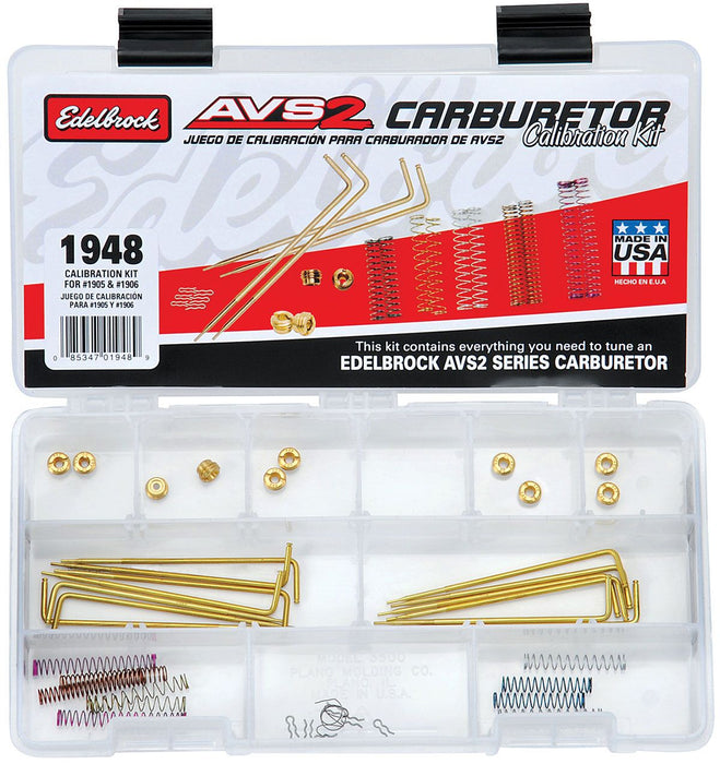 Carburettor Calibration Kit ED1948