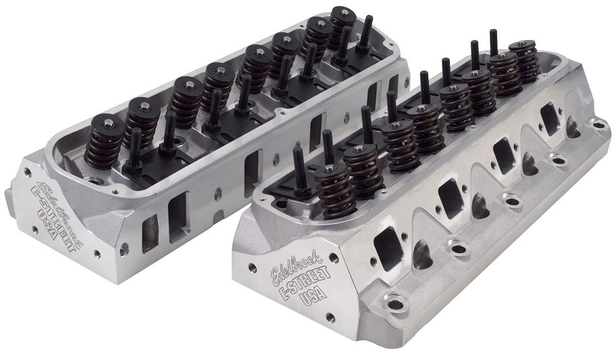 E-Street Cylinder Heads - Pair - Complete ED5025