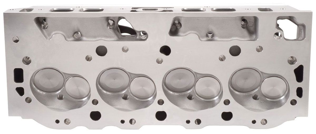 E-Street 290 Oval Port Cylinder Heads - Single - Complete ED50459