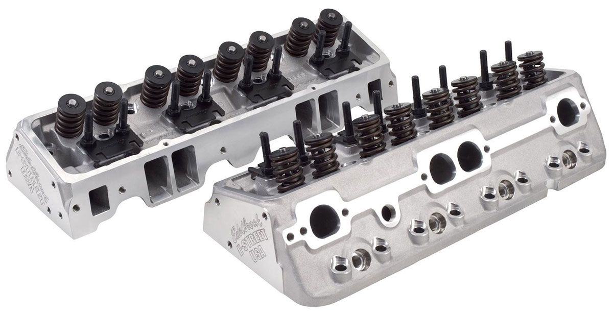 E-Street 185 Cylinder Heads - Pair - Complete ED5089