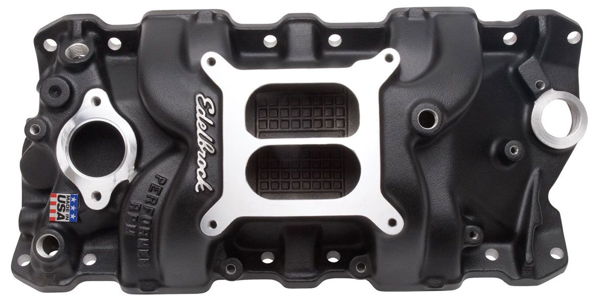 Performer RPM Intake Manifold - Black finish ED71013