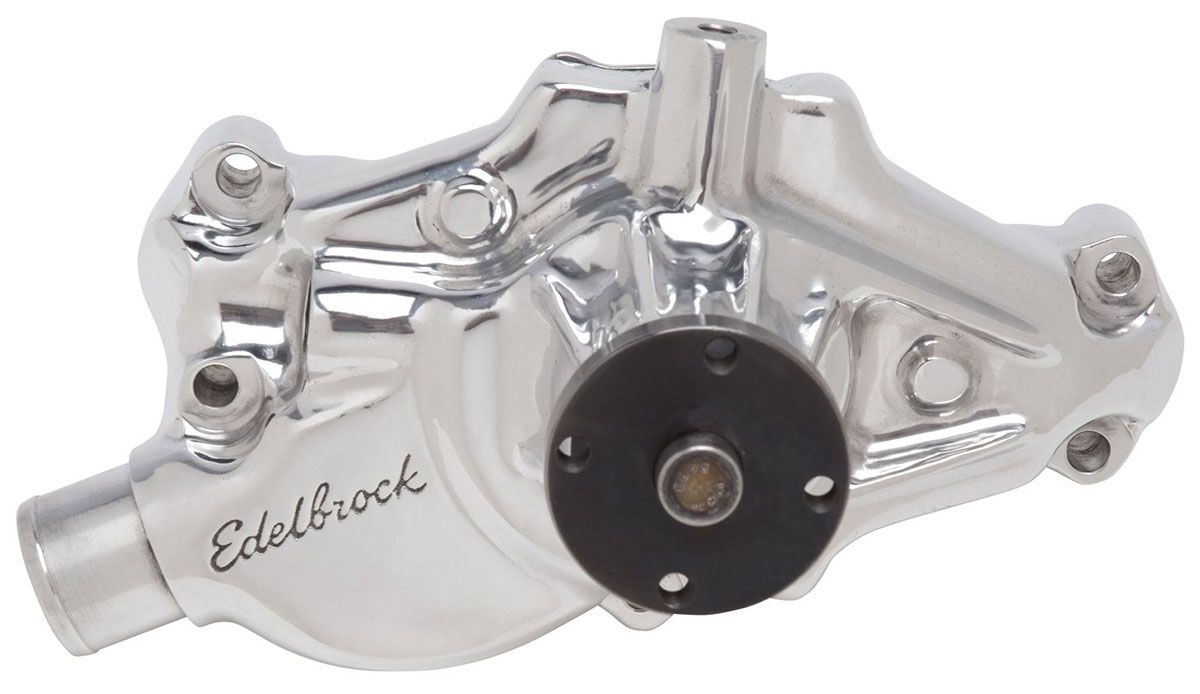 Victor Series Aluminium Water Pump - Reverse Rotation Polished ED8825