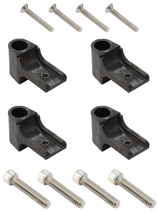 Horizontal Separator Fitting Kit - Black ELESFK-2BK