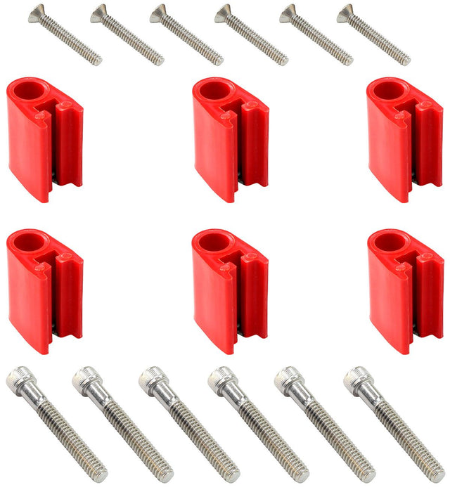 Vertical Separator Fitting Kit - Red ELESFK-3R