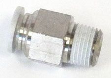 SMC 1/8" NPT to 1/4" Tube Fitting, Straight EM-SMC-STRAIGHT