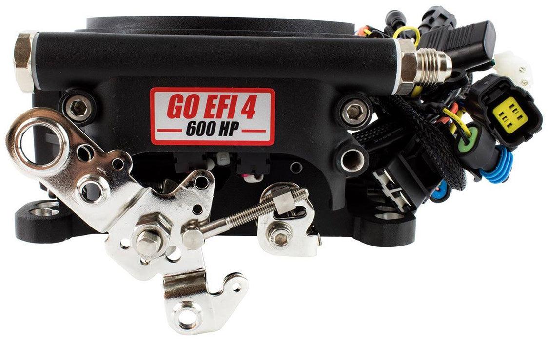 Go EFI 4 Self Tuning Fuel Injection System - Matte Black Finish FH30002