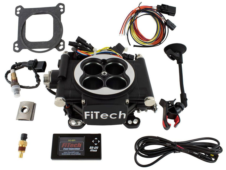 Go EFI 4 Self Tuning Fuel Injection System - Matte Black Finish FH30002